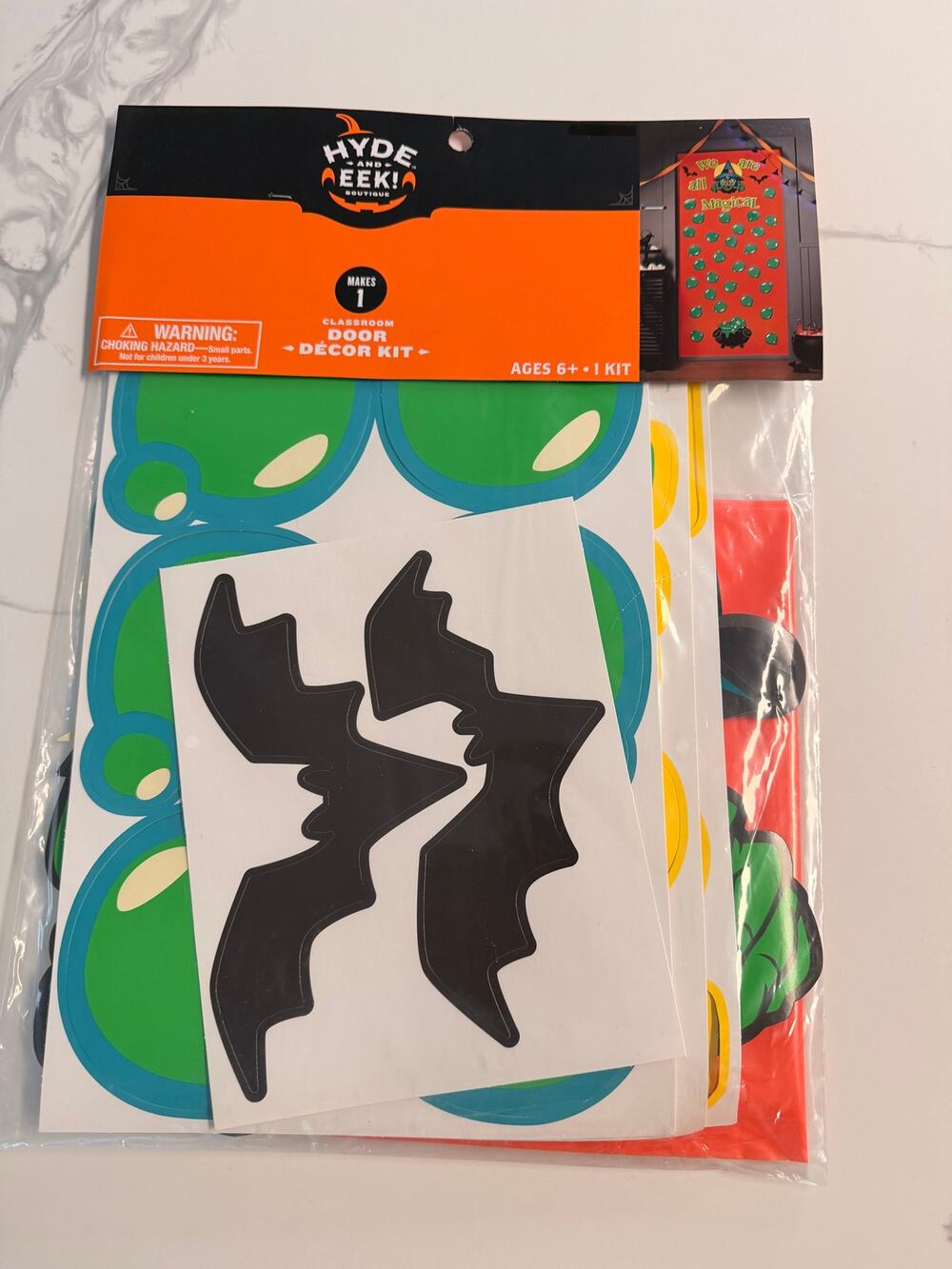 Hyde and Eek Boutique Witch Classroom Door Decor Kit Halloween Target Ages 6+